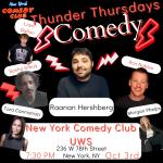 Thunder Thursday ft. Raanan Hershberg, Tara Cannistraci, Ron Nobles, Sasha Srbulj 